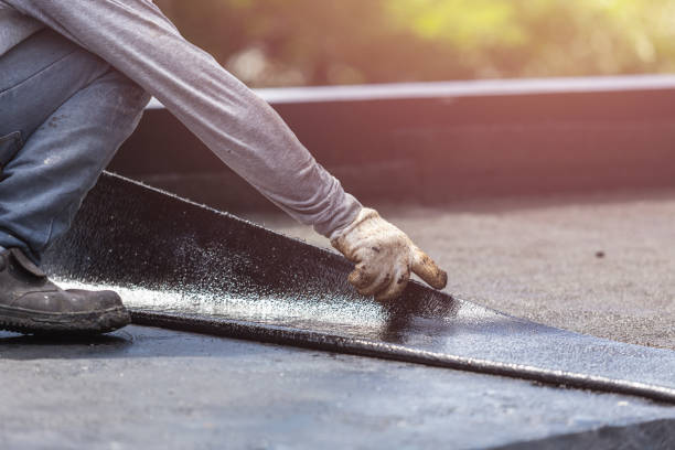 Professional Waterproofing technician working in Oakwood, IL